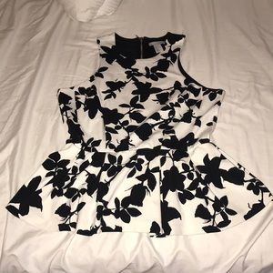 H&M shirt. Thick fabric, very flattering and cute